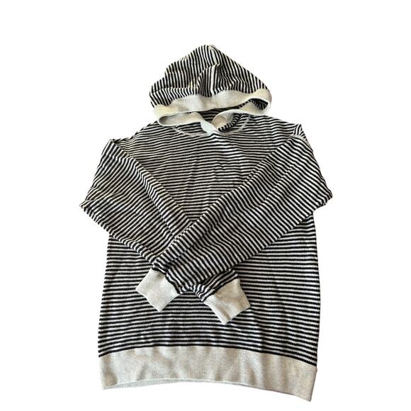 Margaret O'Leary Women's Striped Hoodie Sweatshirt Small - Picture 2 of 6